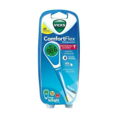 Vicks ComfortFlex Digital Thermometer 1 Ea • $19.99