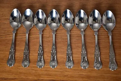 £14 • Buy Kings Pattern Stainless Steel Cutlery Spoons X8