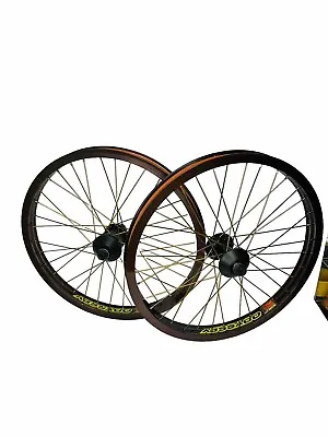 Odyssey Bmx Hazard Light Copper Rims Aaron Ross Sunday Rare G Sport Hubs • $599.99