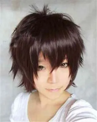 Cool Short Hair Full Wigs Multi-color Cosplay Costume Fashion Anime Party Hair • $8.99