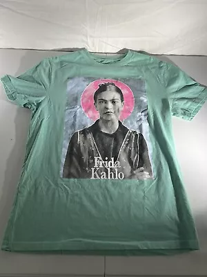 Official Frida Kahlo Women's T Shirt  Aqua Teal Size Small • $15