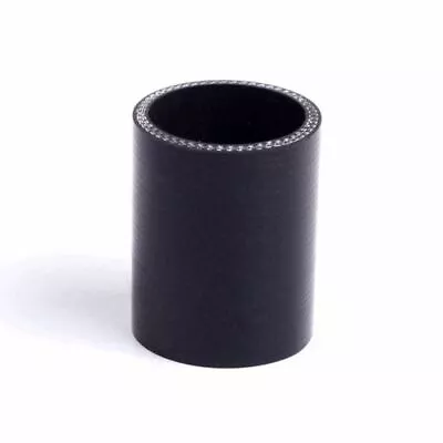 Black ID 70mm (2.75 Inch) Straight Silicone Coupler Hose Intercooler Joiner Pipe • $5.68