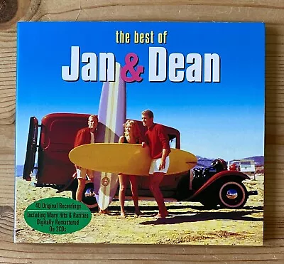 Jan & Dean - The Best Of - 40 Original Recordings - Remastered - 2 CD Set • £5.50