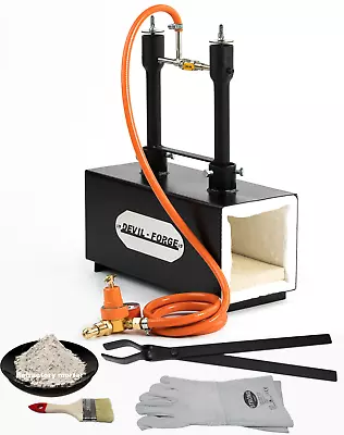 £183.80 • Buy DFPROF2b GAS PROPANE FORGE Furnace Burner Knife Making Blacksmith Farrier