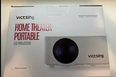 VicTsing Home Theater Portable LED Projector-BH400B Mini WiFi Bluetooth W/Tripod • $25