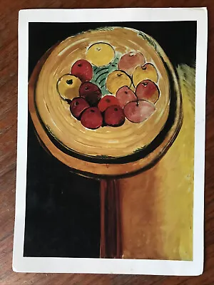 Henri Matisse  Apples 1916  POSTCARD Of Painting Oversized Stamped Not Posted • $4.20