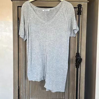 T By Alexander Wang Asymmetrical Grey Cotton Shirt Medium • $38