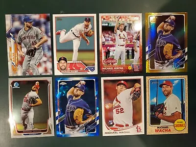 MICHAEL WACHA - Lot Of (8) CARDS - NO DUPES - 2014-2023 Topps CARDINALS RED SOX • $1.95