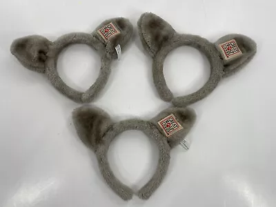 Great Wolf Lodge Wolf Ears Headbands Souvenir  Party Theme Costume - Set Of 3 • $9.99