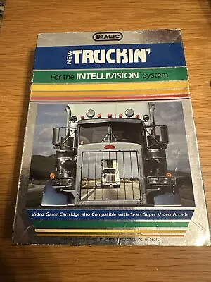 Intellivision Truckin’ Boxed With Manual & 2 Controller Overlays • £79.99