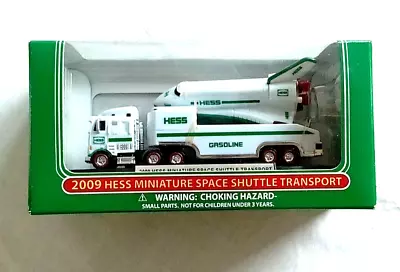 Vintage Mini Miniature Hess Truck 2009 Space Shuttle Transport Truck New In Box • $9.95