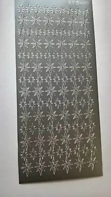 £1.99 • Buy Silver Stars Card Making Peel Offs        [83] 