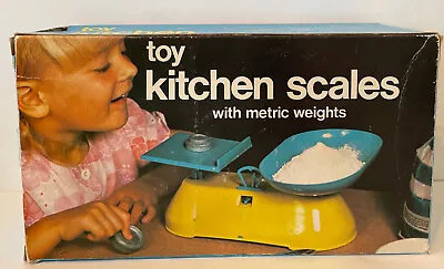 £19.99 • Buy Toy Kitchen Scales With Metric Weights & Conversion Chart By A.Wells North Wales