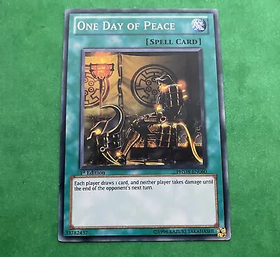 Yu-Gi-Oh! One Day Of Peace PHSW-EN060 Common 1st Edition Nr Mint • £2.99