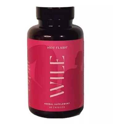 Wile Minimize Hot Flash & Night Sweats Vegan Herbal Supplement 60 Capsules • $10.99