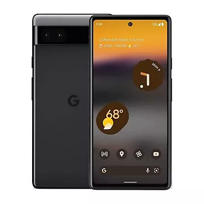 Google Pixel 6a  Unlocked 6.1  (Charcoal) 128 GB (B-Grade) • $125.99