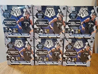 2022-23 Panini Mosaic NBA Basketball Mega Box Exclusive LOT Of 6 Factory Sealed • $20.50