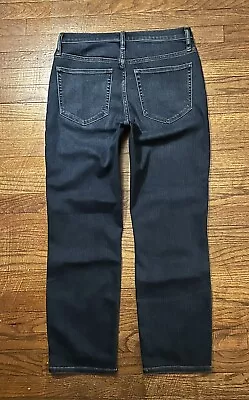 Women’s 28 J. Crew High-Rise Vintage Straight Jeans Stretch Ankle Medium Wash • $26.95