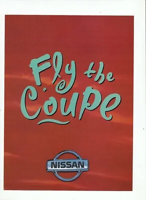 1994 NISSAN NX COUPE Australian 4p Brochure N14 PULSAR Includes NX-R • $18