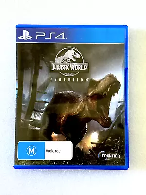 Jurassic World Evolution For Playstation 4 (PS4) - Aus - FREE Postage • $26.95