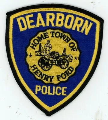Michigan Mi Dearborn Police Nice Shoulder Patch Sheriff • $3.99