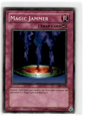 Yu-Gi-Oh! Magic Jammer Common SDP-048 Heavily Played Unlimited • $1.94