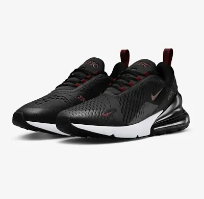 Nike Air Max 270 Anthracite Team Red DZ4402-001 Mens New • $99.99