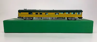 Overland Models N Scale Brass C&NW Fox River Track Inspection Car Yellow Green • $1349.95