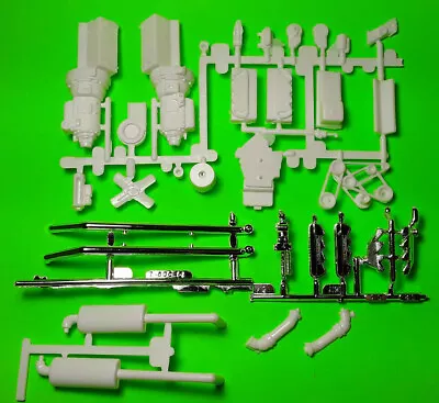 $14.99 • Buy AMT Ford LNT-8000 Snow Plow 1/25 FI V8 Diesel Engine Motor Tractor Truck Parts