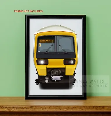 Class 465 Networker Art Print A4 Enthusiast Train Gift • £14.99