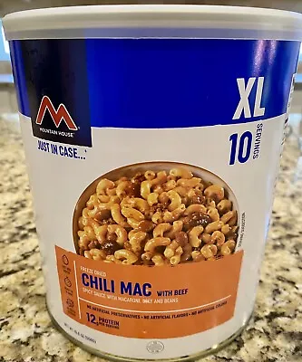 Mountain House Freeze Dried Chili Mac With Beef Emergency Survival Food #10 Can • $39.75