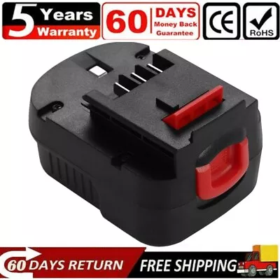 14.4 Volt 3.6Ah Ni-Mh Battery / Charger For Black And Decker HPB14 FSB14 A144 US • $17