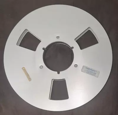 One (1) Vintage Ampex Grand Master 456 1/2” X 10.5” Reel-To-Reel Empty No Box • $26.25