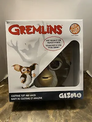 $44.95 • Buy Ben Cooper Gremlins GIZMO Halloween Costume And Mask Adult One Size Rubies Retro
