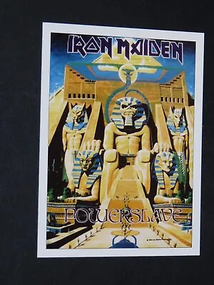 2010 Sporting Profile Card Iron Maiden Hard Rock Concert Poster #6 Powerslave • $4.17