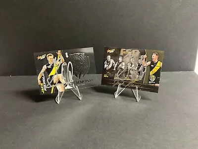 Signed Richmond  Tigers Jack Riewoldt Cards Gamebreakers & Stars Acetate Ca55 🔥 • $29.99