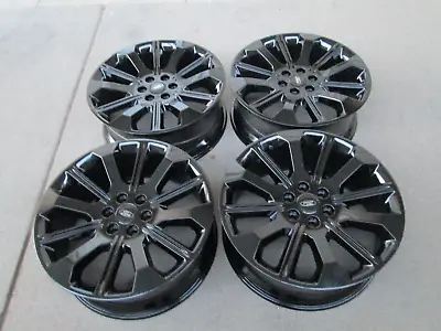 22  Ford F150 Expadition Limited Factory Oem Wheels Rims Set 4 Black Powder • $1795