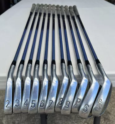 Bridgestone Js Titanium Muscle Back Irons 2-PW 11 Clubs Harmotec HM 40 Shaft • $349.99