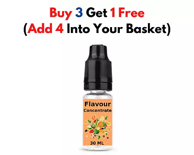 30ML Highly Concentrated Food Flavour Liquid Flavouring Essence Baking Shakes • £3.69