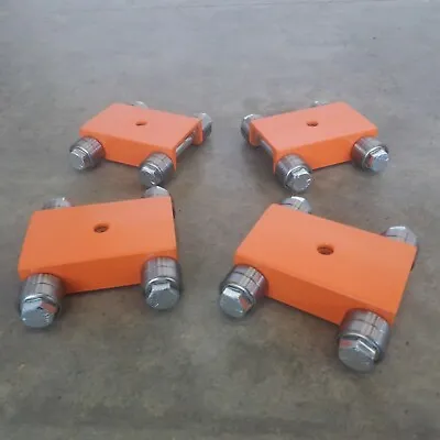 MADE IN USA Machine Moving Skake Roller Dolly Set  (4)  10000lbs  • $170