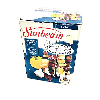 1997 Sunbeam Shish Kabob Attachment For Carousel Rotisserie 8 Skewers • $16.99