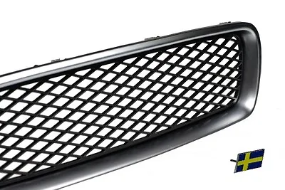 MESH Sport Grill Grille BRUSHED FRAME & BLACK MESH For VOLVO S40 V50 2004 - 2007 • $99.90