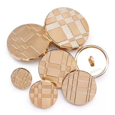 36 Pieces Mixed 6 Sizes Metal Button Alloy Shank Button Round Shaped Sewing B... • $24.07