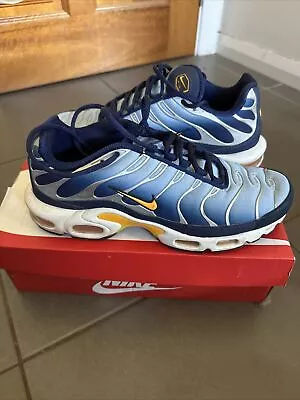 Nike Air Max Plus TN  Blue Laser Void Orange  Size 9 • $181.67