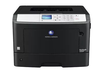 $175 • Buy Konica Minolta Bizhub 4000p Laser  Printer 42ppm - 3480 Pages: 3 Extra Trays.