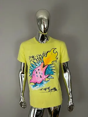  NWOT Pink Dolphin Mens Graphic Yellow T-Shirt  Size M  • $24.99