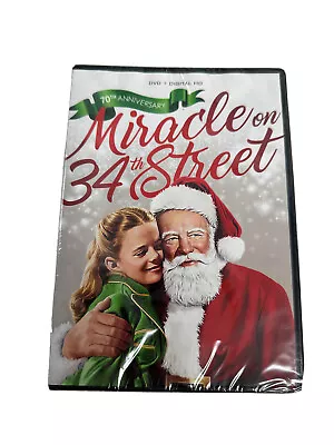 Miracle On 34th Street 70th Anniv. Edition DVD  NEW Classic Christmas Movie Plas • $8.50