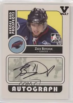 2008 ITG Heroes And Prospects 2016 Final Vault Black Zach Boychuk Rookie Auto RC • $2.84