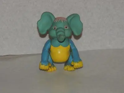 VINTAGE 1985 Remco Firffels Elephonkey Toy Elephant Monkey PVC Figure • $9.99