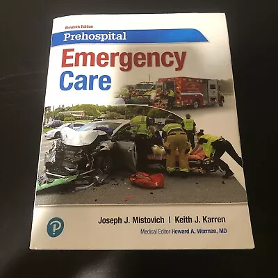 Prehospital Emergency Care (11th Edition) Paperback Acceptable • $112.50